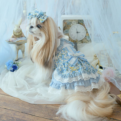 Alice in the Land of Roses Dress Blue