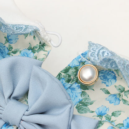 Alice in the Land of Roses Dress Blue