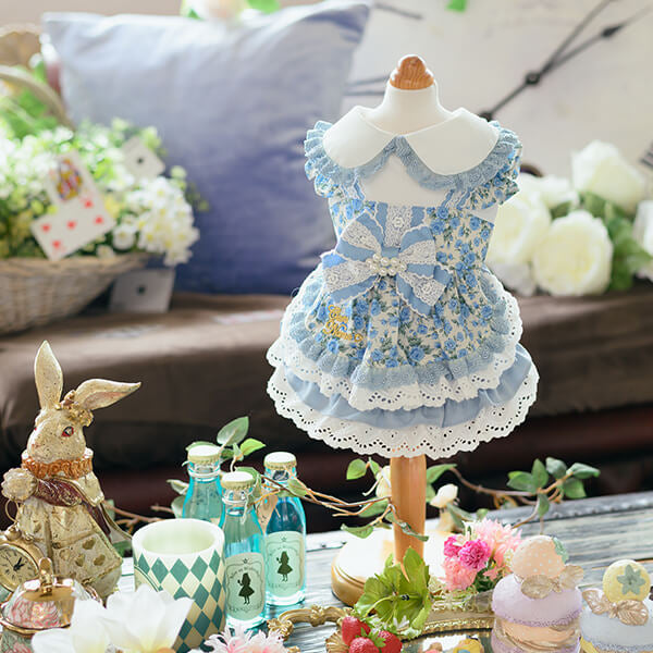 Alice in the Land of Roses Dress Blue