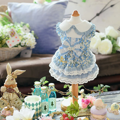 Alice in the Land of Roses Dress Blue
