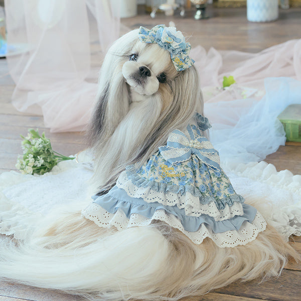 Alice in the Land of Roses Dress Blue