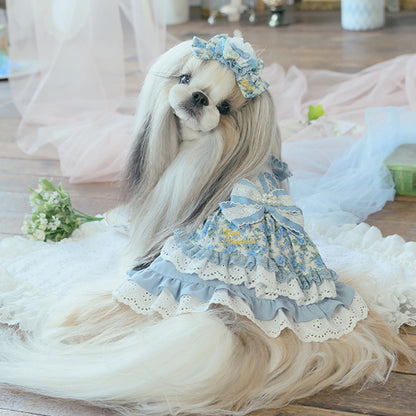Alice in the Land of Roses Dress Blue