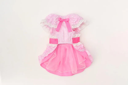Heart Gingham Pink