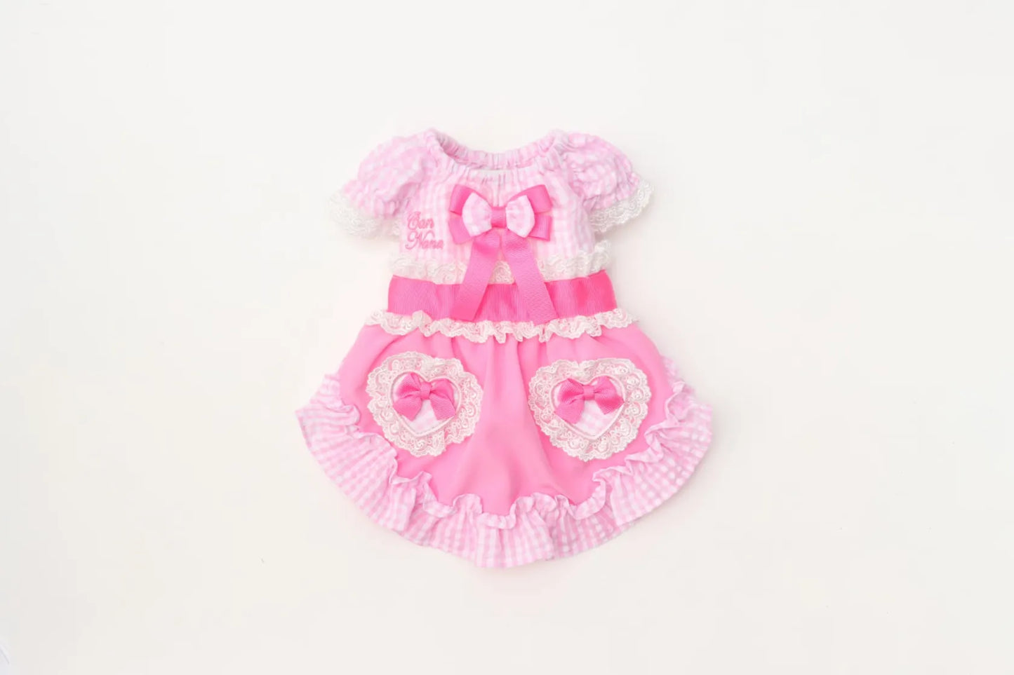 Heart Gingham Pink