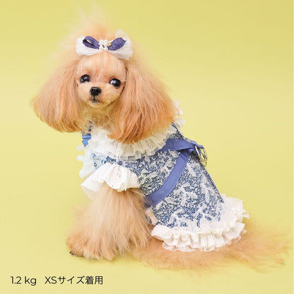 Nocturne Blue — Cool Denim Harness Dress