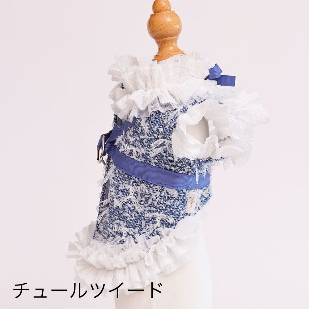 Nocturne Blue — Cool Denim Harness Dress